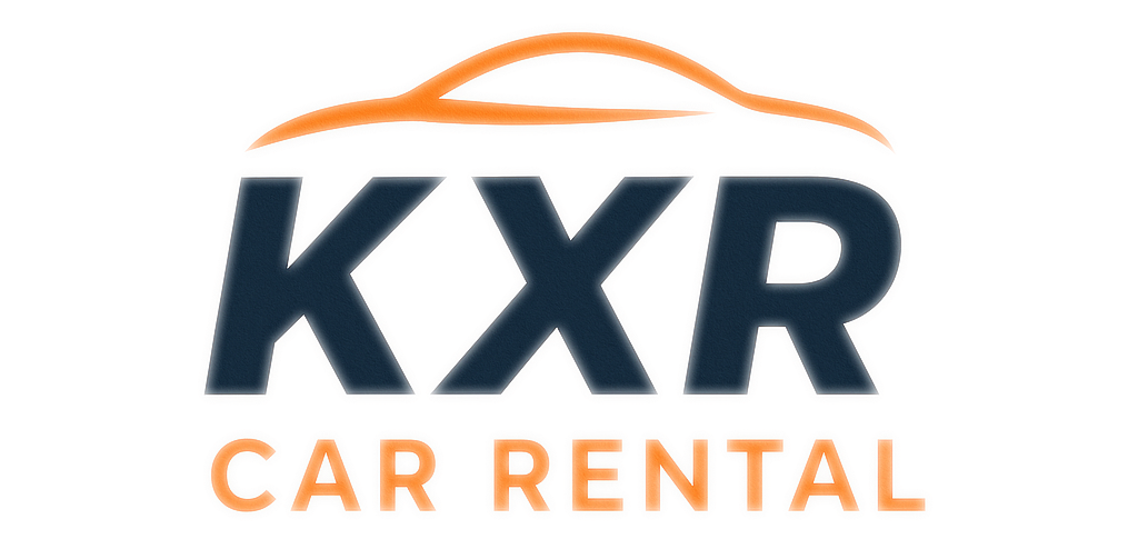 KXR Car Rental Logo